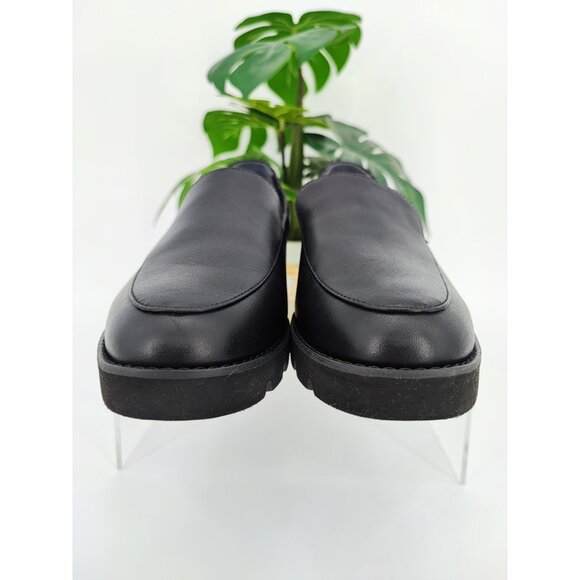 Vionic Women's Kensley Black Leather Loafers Size 8 US - Picture 2 of 8